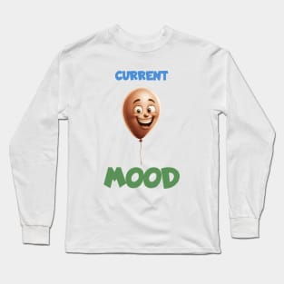Current Mood Happy Long Sleeve T-Shirt